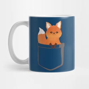 Baby Fox in a Pocket Mug